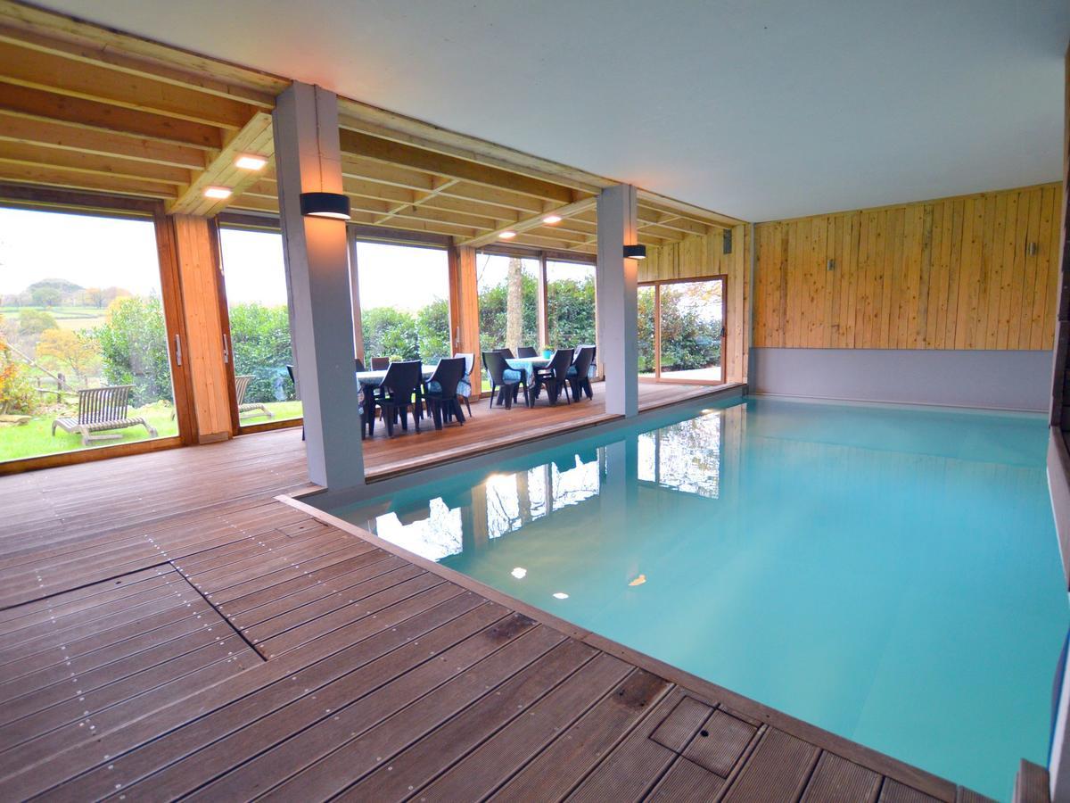 Charming Farmhouse In Waimes With Pool Bagian luar foto