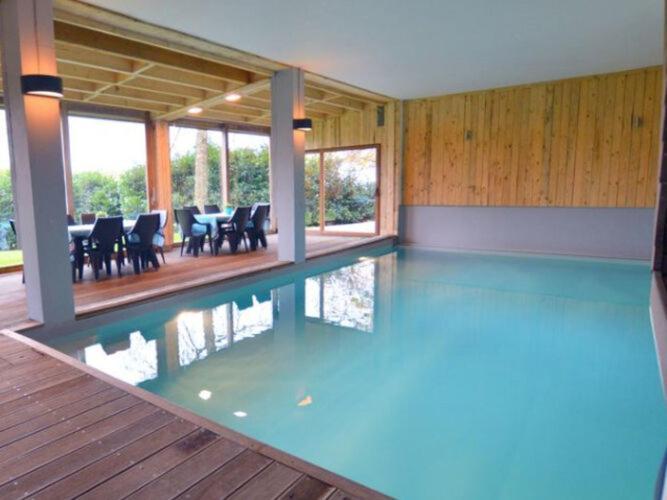Charming Farmhouse In Waimes With Pool Bagian luar foto